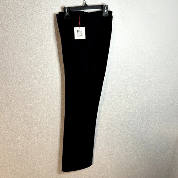 Anne Klein AK Bi Stretch Modern Dress Pants Womens Size 8 Black NWT NEW - Picture 2 of 8